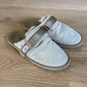 Suicoke Men's Zavo Slip On Slippers Size US 10 Beige